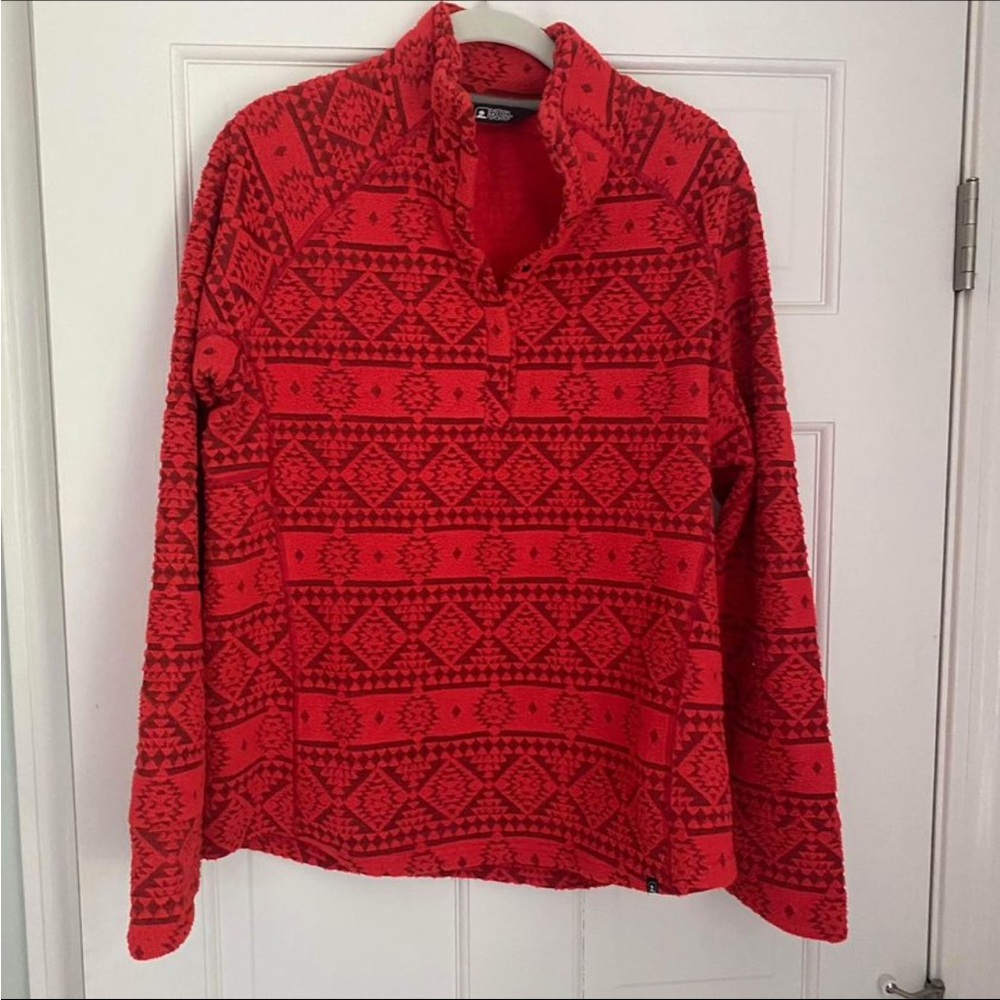 EMS 3/4 Button Pullover Fleece Women’s Large